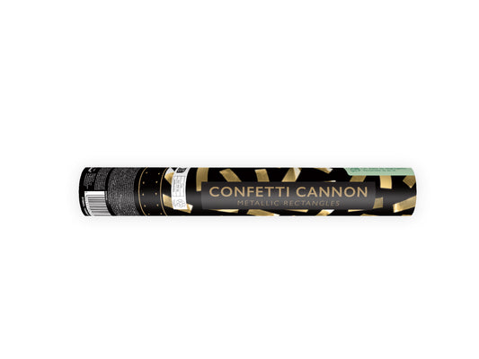 Canhão de Confetis Dourado